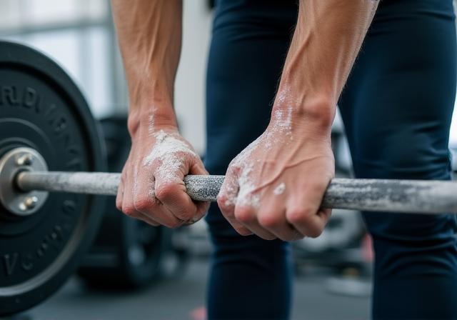 Strength training with barbells